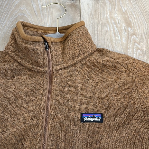 Patagonia Women's Better Sweater 1/4 Zip Tobacco Size Small - Picture 3 of 6